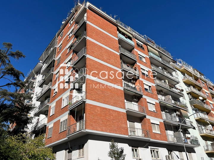 Facciata dell'appartamento in affitto a Roma Montagnola, Via Fonte Buono