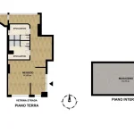 Planimetria locale commerciale 88 mq personal training Torrino Mezzocammino Roma